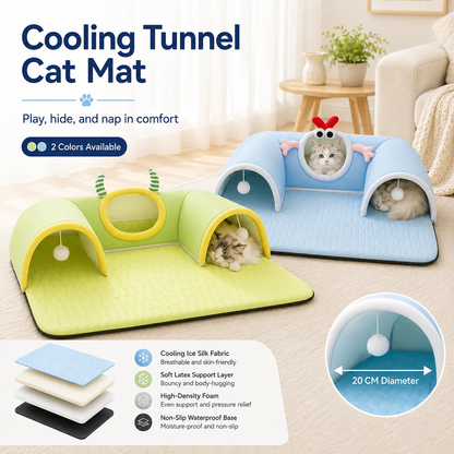 Breathable Cat Tunnel Bed